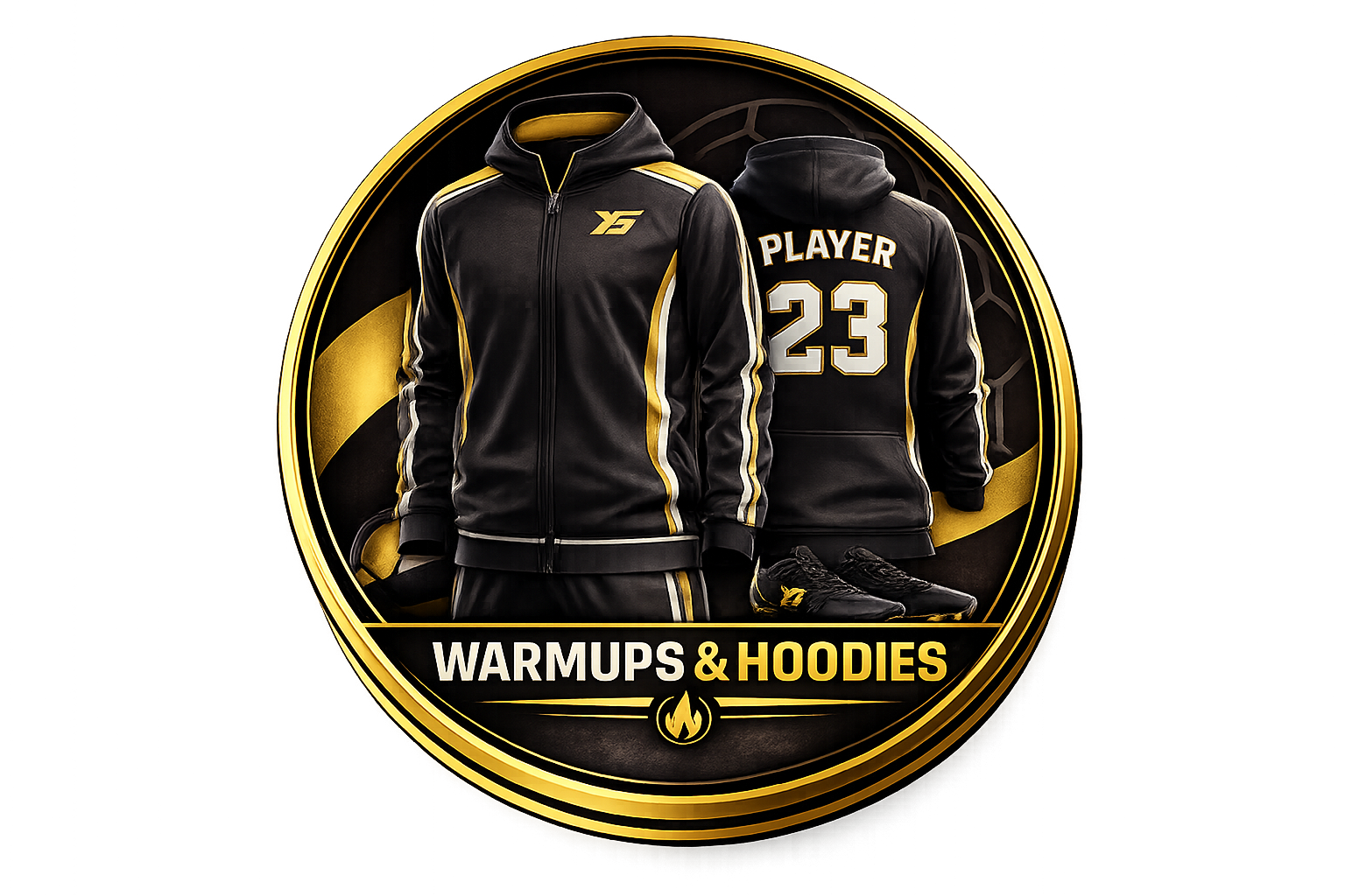 Custom soccer training wear