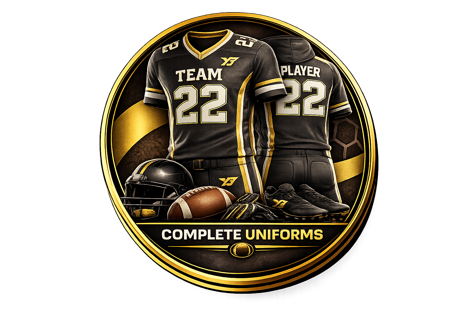 Custom American football teamwear