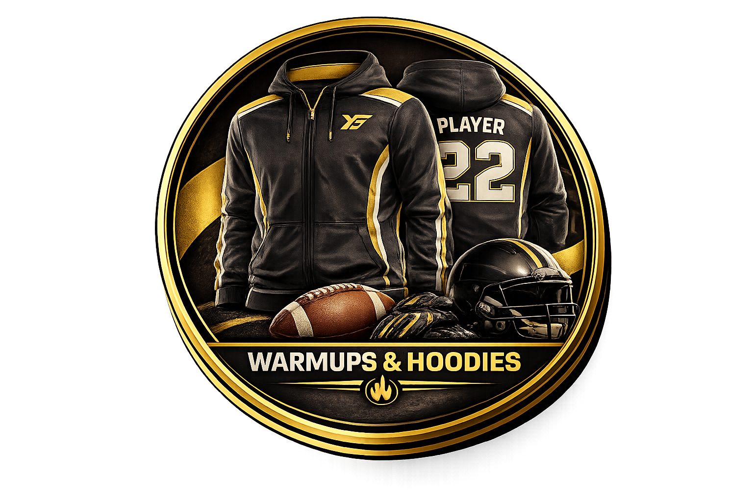 Custom American football pants