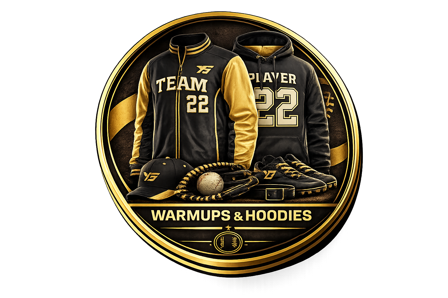 Custom baseball training wear