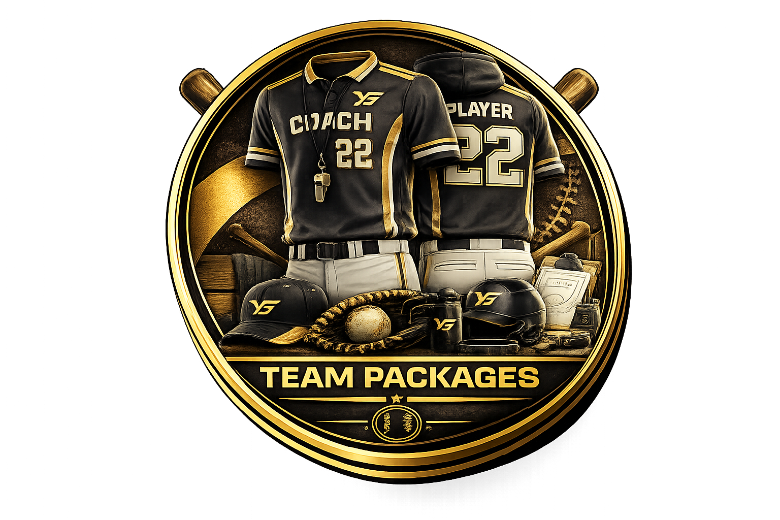 Custom baseball team apparel