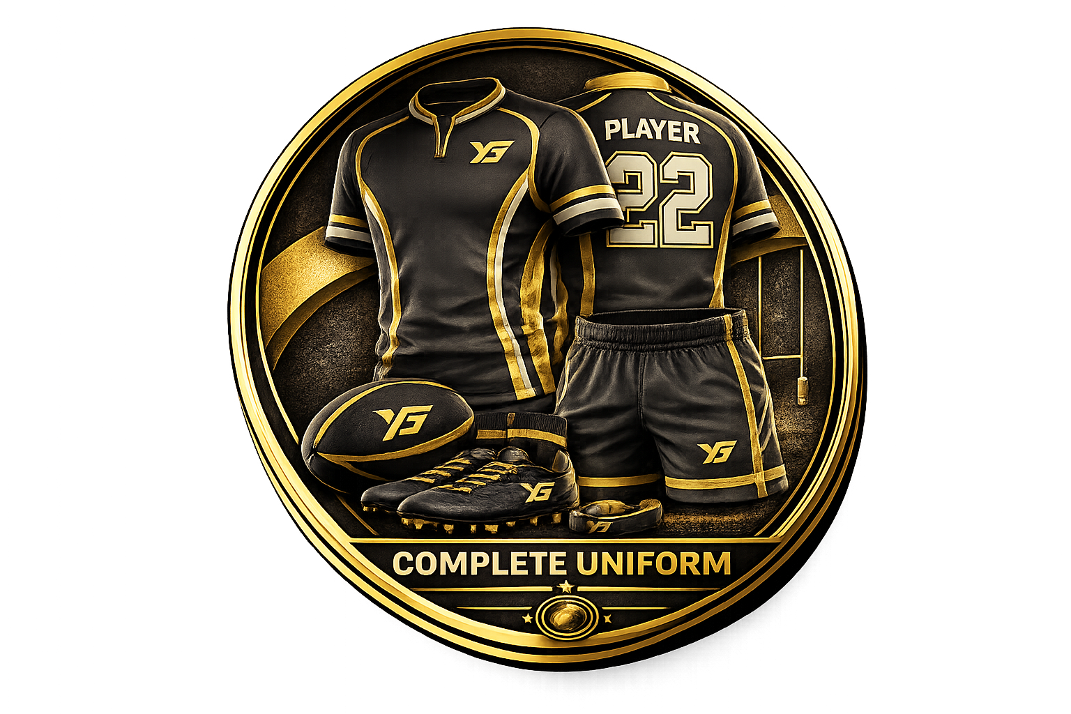 Custom rugby shorts