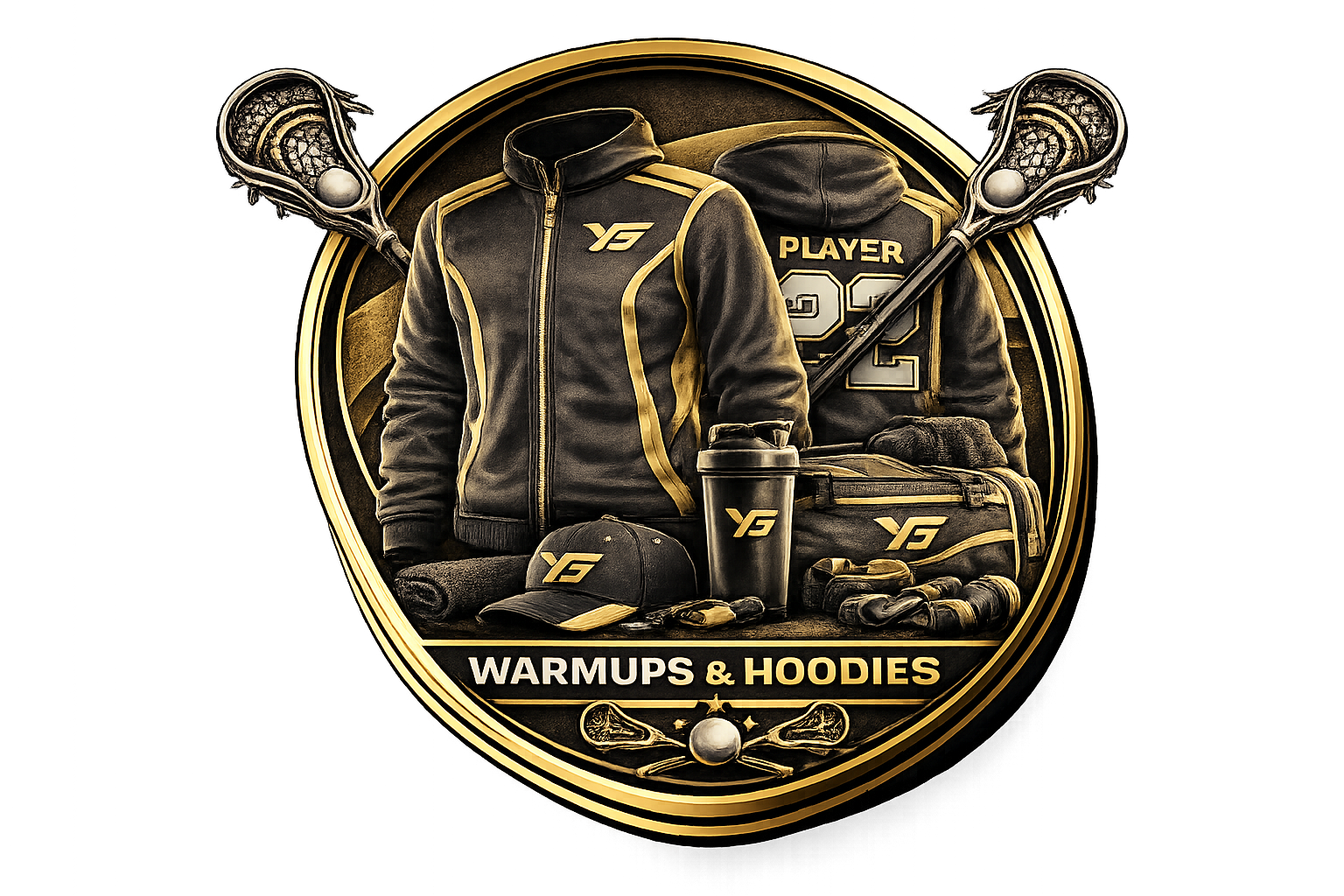 Custom lacrosse practice wear
